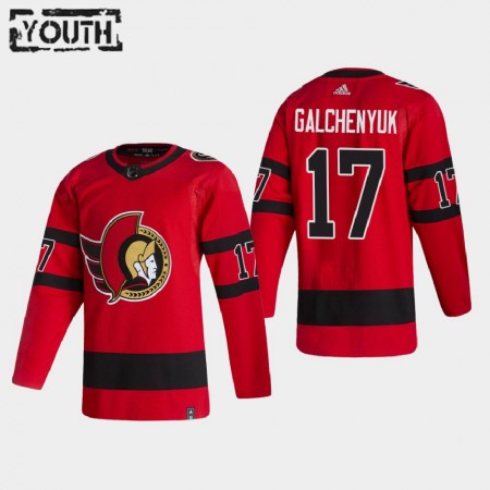 Kinder Eishockey Ottawa Senators Trikot Alex Galchenyuk 17 2020-21 Reverse Retro Authentic